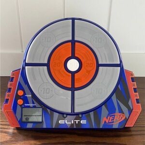 Nerf Elite Target with Blue and Orange Accents
